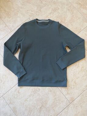 VUORI Waffle Tech Crew Neck Long Sleeve Shirt